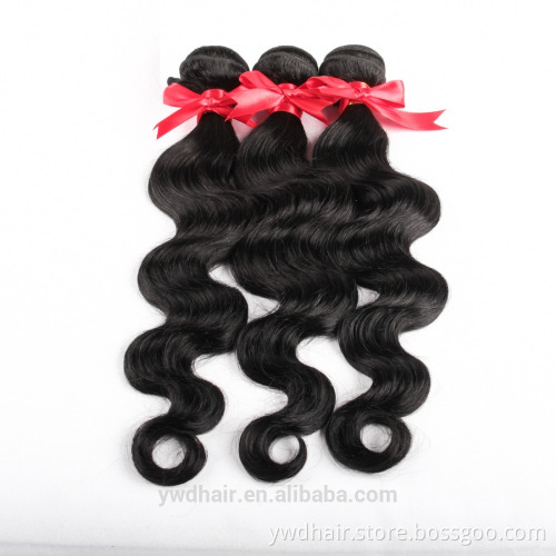 7A Unprocessed Indian Virgin Hair Body Wave 3 bundle deals 8''-26'' Raw Indian Hair Cheap Human Hair Weave